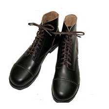 Buzz Rickson's WILLIAM GIBSON COLLECTION "BR01918" ブラックサービスシューズ M-42画像