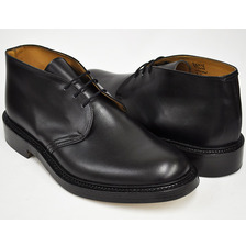 Tricker's CHUKKA BOOTS WINSTON #M7468 BLACK BOX CALF画像