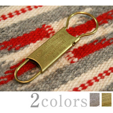 CANDY DESIGN&WORKS #CK-01 &ldquo;GORDON&rdquo; キーホルダー NICKEL&BRASS 全2色画像