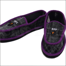 A BATHING APE BAPE CHECK ROOM SHOES ルームシューズ BLACK CHECK画像