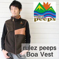 rulezpeeps BOA VEST ボアベスト UMT11F67画像
