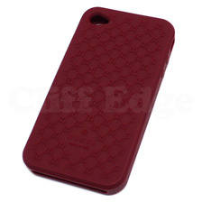 GUCCI iPhone4 ラバーケース RED画像