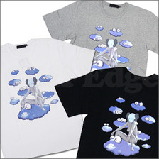 Original Fake CLOUD GIRL Tシャツ画像