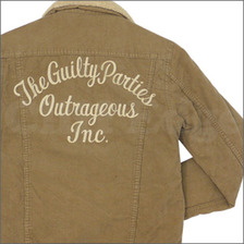 WACKOMARIA コーデュロイ ボア ブルゾン BEIGE画像