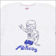 Whiz Felicity Tシャツ WHITE画像