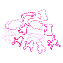 Silly Bandz シリコンブレスレット PINKY PACK COLLECTION画像