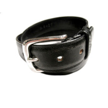 WhitehouseCox #B9427 BRIDLE LEATHER BELT black画像