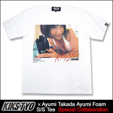 KIKS TYO &times;Ayumi Takada Ayumi Foam S/S Tee Special Collaboration KT1201TAYU-01画像
