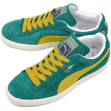 PUMA PUMA SUEDE VNTG ALPINE GREEN/LEMON CURRY 353549-04画像