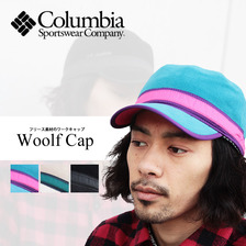 Columbia フリースワークキャップ WOOLF CAP(3カラー) PU1379画像