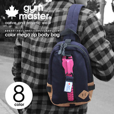 gym master カラーメガジップ ボディ バッグ(8カラー) G539508画像