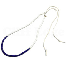 uniform experiment BEADS NECKLACE WHITExNAVY画像