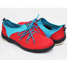 ASICS GEL-YETI PEQUOT RED / TURQUOISE TQA217-2338画像