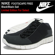 NIKE FOOTSCAPE FREE Black/Black-Sail Limited Edition For Select 487785-010画像