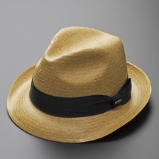 DORFMAN MD40 ストローハット ベージュ メンズ画像