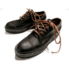 VIBERG BOOTS #145B BROGUE OXFORD VINTAGE CHROMEXL black画像