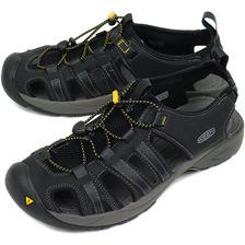 KEEN MENS Turia Sandal Black/Gargoyle 1002181画像
