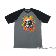 VOLCOM Grasping Custom S/S Raglan STONE AGE R4011200画像