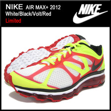 NIKE AIR MAX+ 2012 White/Black/Volt/Red Limited 487982-103画像