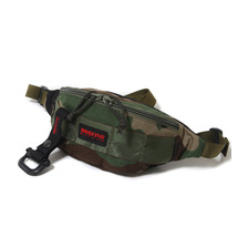 BRIEFING FLIGHT LIGHT MINI POD BUCKET WOODLAND CAMO BRF10219画像
