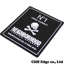NEIGHBORHOOD CROSSBONE. NON SLIPマット BLACK画像
