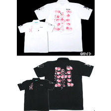 HOSU Sakura Hand Embroidery S/S Polo Limited 100-2692画像
