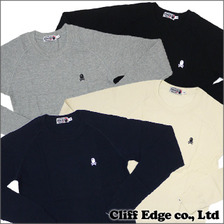 A BATHING APE クルーネック サーマル長袖Tシャツ画像