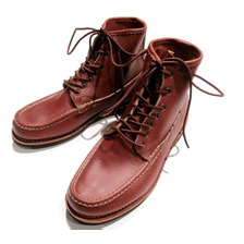 Russell Moccasin #3170-GCV DOUBLE VAMP 6inch BIRD SHOOTER made in U.S.A. brown画像