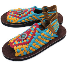 CHUBASCO AZTEC CONCHO TURQUIOIS/ORANGE/RED 38447-85画像