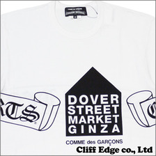 CHROME HEARTS x COMME des GARCONS CHロゴ Tシャツ WHITE画像