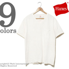 Hanes VネックポケットTシャツ H3-V327画像