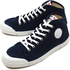 SPRING COURT B2 MID CUT M CANVAS NAVY/FOX WHITE画像