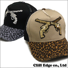 YOSHINORI KOTAKE x roar 10th Anniversary Leopard PISTOL メッシュキャップ WMNS画像