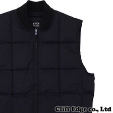 RATS ダウンベスト BLACK画像