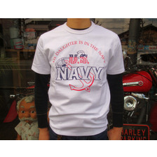 THE REAL McCOY'S ミリタリー Tシャツ U.S.NAVY MC12004画像