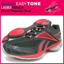 Reebok EASYTONE LADIES REENEW Gravel/Magenta/Silver V64549画像