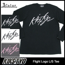 KIKS TYO Flight Logo L/S Tee KT1205T-04画像