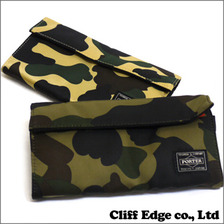 A BATHING APE x PORTER 1ST CAMO ロングウォレット画像