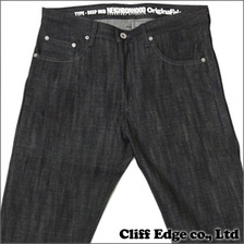 NEIGHBORHOOD x Original Fake RIGID.DP MID Collaboration デニムパンツ BLACK画像
