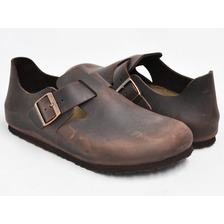 BIRKENSTOCK London HABANA / NATURAL LEATHER 06662画像