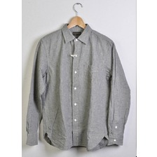 Far Eastern Enthusiast HEADMAN Work shirt BLACK&times;BEIGE画像