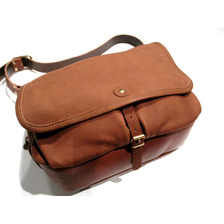 Le Sac du Berger #4 LEATHER SHOULDER BAG brown画像