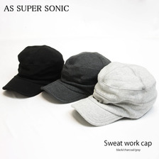 AS SUPER SONIC スウェットワークキャップ(3カラー) KHT-6015画像