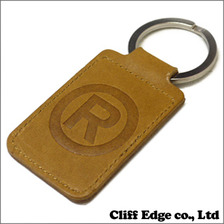 A BATHING APE WGM LEATHER キーホルダー BROWN画像