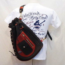 THE FLAT HEAD DMB-03 ディアスキン ショルダーバッグ03画像