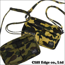 A BATHING APE x PORTER PRINT 1ST CAMO MINI ショルダーバッグ画像