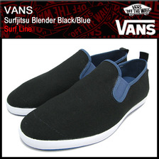 VANS Surfjitsu Blender Black/Blue Surf Line VN-0OY45FN画像