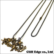 NEIGHBORHOOD x MASA SCULP TRIHAWK ネックレス GOLD画像