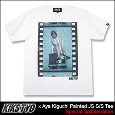 KIKS TYO &times;Aya Kiguchi Painted JS S/S Tee Special Collaboration KT1205TAYA-01画像