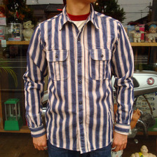 THE REAL McCOY'S DOUBLE DIAMOND HEAVY DUTY SHIRTS Lot.416 MS12022画像